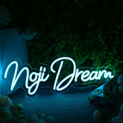 Noji Dream Blue Neon Sign