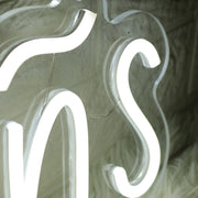 Nons White Neon Sign