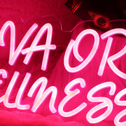 Nova Organic Wellness Spa Red Neon Sign