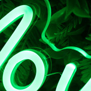 Noway Dude Green Neon Sign