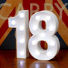 Steel Marquee Letter Number 18 Party High-End Custom Zinc Metal Marquee Light Marquee Sign