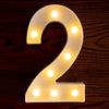 Steel Marquee Letter Number 2 Two Party Decor High-End Custom Zinc Metal Marquee Light Marquee Sign