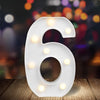 Steel Marquee Letter Number 6 Room Decor High-End Custom Zinc Metal Marquee Light Marquee Sign