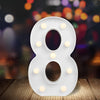 Steel Marquee Letter Number 8 Room Decor High-End Custom Zinc Metal Marquee Light Marquee Sign