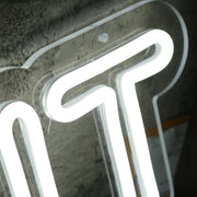 OCPOIT White Neon Sign