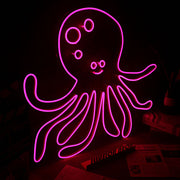 Octopus Neon Sign