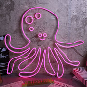 Octopus Neon Sign