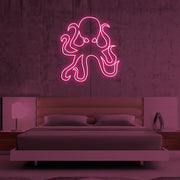 Octopus Neon Sign