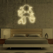 Octopus Neon Sign