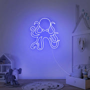 Octopus Neon Sign