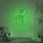 Octopus Neon Sign