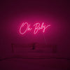 Oh Baby Neon Sign