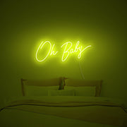 Oh Baby Neon Sign