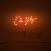 Oh Baby Neon Sign