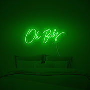 Oh Baby Neon Sign