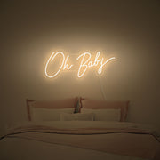 Oh Baby Neon Sign