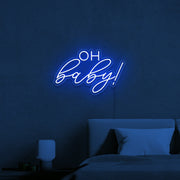 Oh Baby Neon Sign