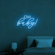 Oh Baby Neon Sign