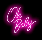 Oh Baby Neon Sign