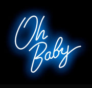 Oh Baby Neon Sign