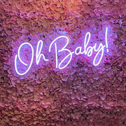 Oh Baby Neon Sign