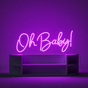 Oh Baby Neon Sign