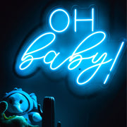 Oh Baby Neon Sign