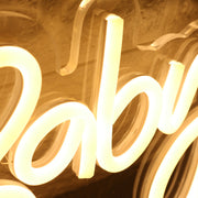 Oh Baby Yellow Custom Neon Sign