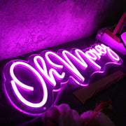 Oh Moxey Pink Neon Sign