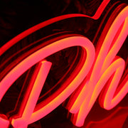 Oh My Pho Red Neon Sign