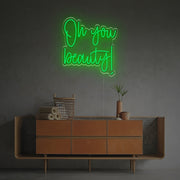 Oh You Beauty LED Neon Sign