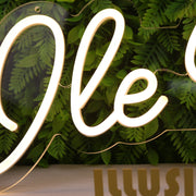 Ole Miss Yellow Neon Sign