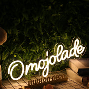 Omojolade Yellow Neon Sign