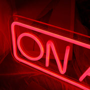 ON AIR RED Custom Neon Sign