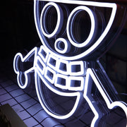 One Piece Skull Neon Sign