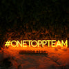 ONETOPPTEAM Orange Neon Sign