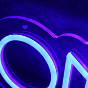 ONUR'S BAR Blue Neon Sign