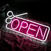 Open Neon Sign Led Sign Barber Neon Light