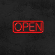 Open Neon Sign