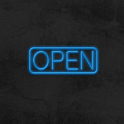 Open Neon Sign