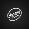 Open Neon Sign