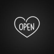 Open Neon Sign