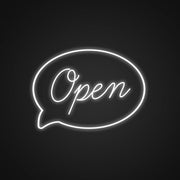 Open Neon Sign