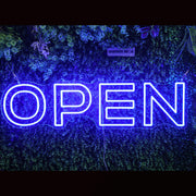 Open Neon Sign