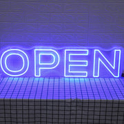 Open Neon Sign