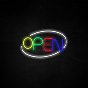 Open Neon Sign