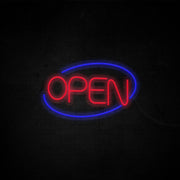 Open Neon Sign