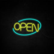 Open Neon Sign