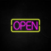 Open Neon Sign