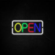 Open Neon Sign